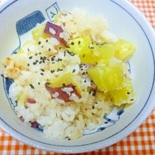 ホクホクさつまいもご飯